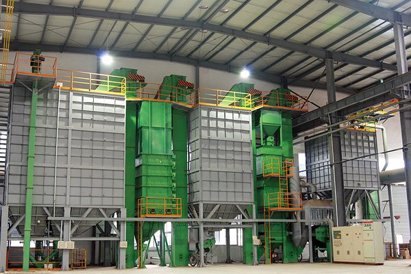 保定維爾樹脂砂砂處理係統